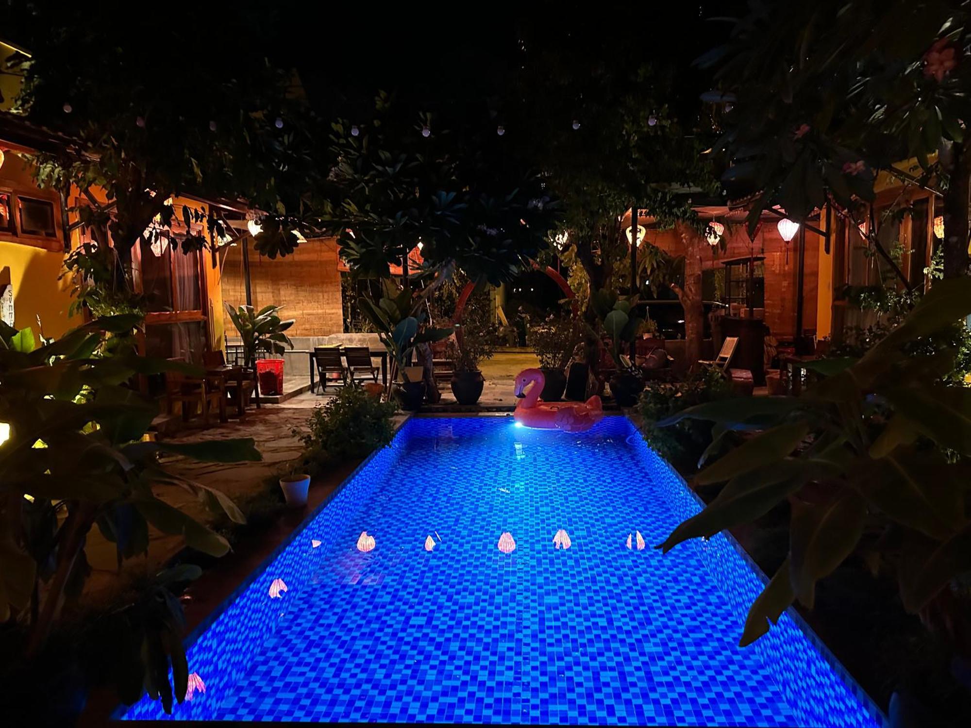 La Belle An Bang Seaside Hideaway-3 Min Walk To Beach,Pool,Family Friendly Hội An Kültér fotó