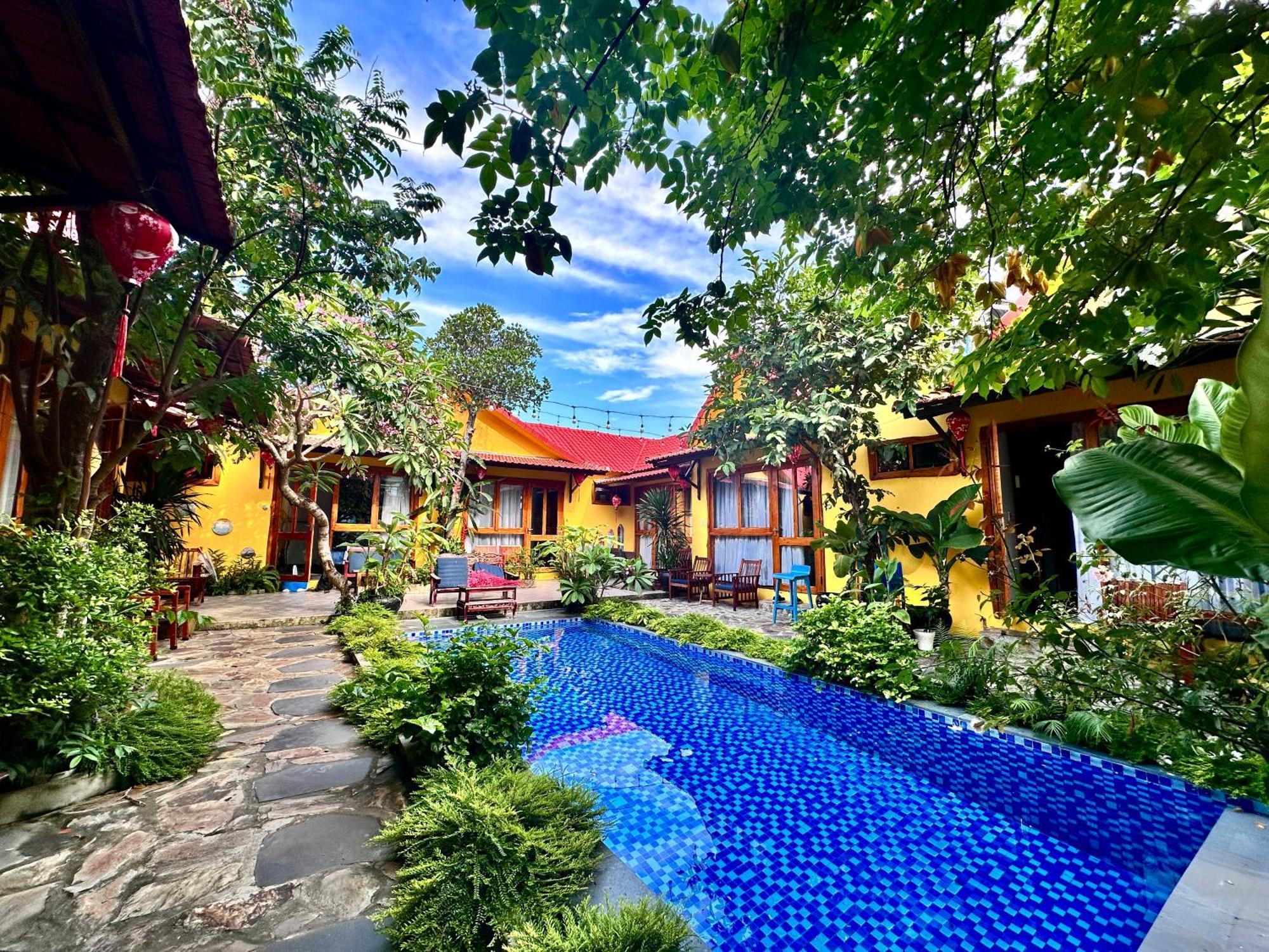 La Belle An Bang Seaside Hideaway-3 Min Walk To Beach,Pool,Family Friendly Hội An Kültér fotó